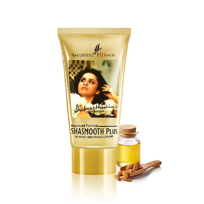 Shahnaz Husain Shasmooth Plus - Almond Under Eye Cream, 40 g-2.webp